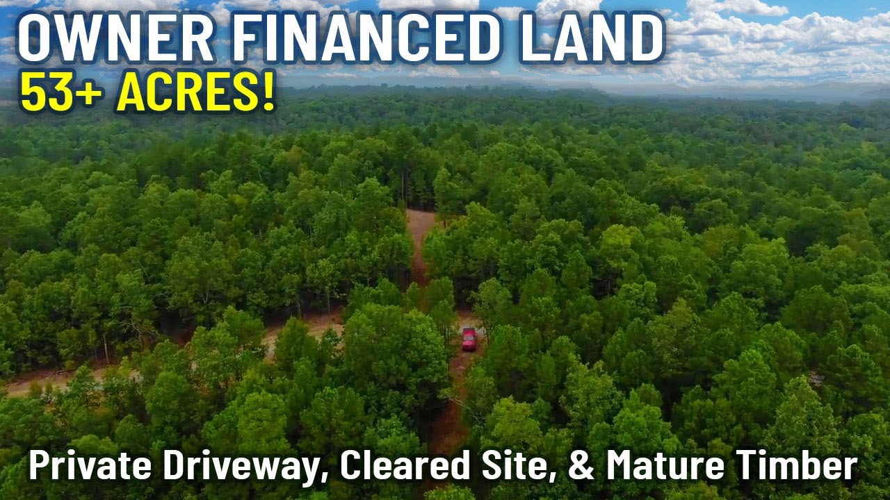 53+ Acres of Owner Financed Land For Sale in Arkansas WH19 