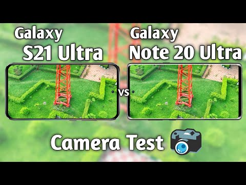 Samsung Galaxy S21 Ultra vs Galaxy Note 20 Ultra Camera Test Comparison