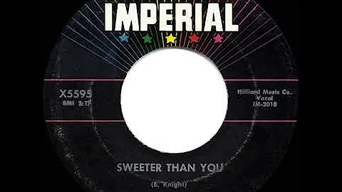 1959 HITS ARCHIVE: Sweeter Than You - Ricky Nelson (hit single version)