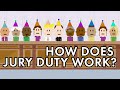 How does jury duty work  simple civics