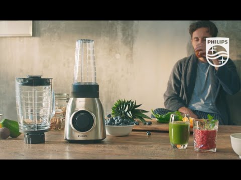 Philips Blender - Enjoy your smoothie on the go or at ease - YouTube