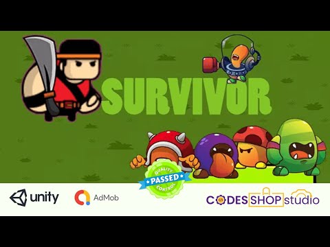 Survivor Shooter .IO | Unitysource code | Unity games | Shooter |