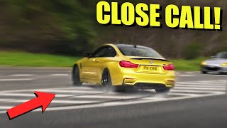 BEST-OF Tuner Cars Leaving Car Meets 2023! - Police, Near Misses, SENDS \& Action