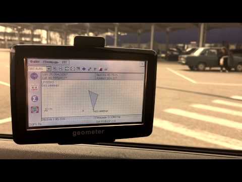 Измерение площади полей в ручном режиме, или как работает GPS ГеоМетр.