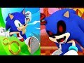 Sonic Dash Vs SONIC EXE 3D 
