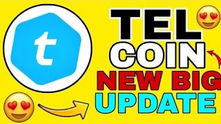 Tel Coin New Big Update 😍 🔥 | Tel Coin Going To Moon 🌙 | Tel Crypto News | Telcoin Crypto