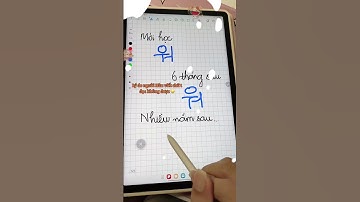 Cách nhận biết người học tiếng Hàn lâu năm qua chữ của họ?#한국어#studykorean #koreanhangul #xuhuong