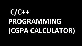 CGPA CALCULATOR IN C/C++ || City Institute of professional Studies screenshot 2