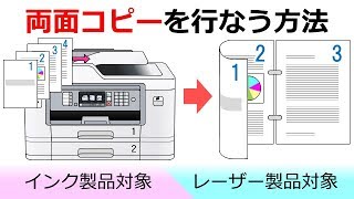 両面コピーを行なう方法