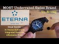 Most Underrated Swiss Brand - ETERNA - Royal Kontiki - In House Automatic - 100m Integrated Bracelet