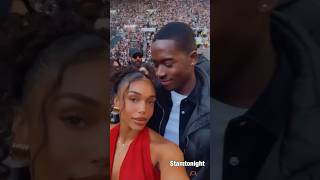 Lori Harvey & Damson Idris At The Renaissance Tour In London !! #tamtonight