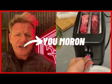 Gordon Ramsay Reacts To Tiktok Cooking Videos Part 2 | Tiktok Compilations #ramsayreacts