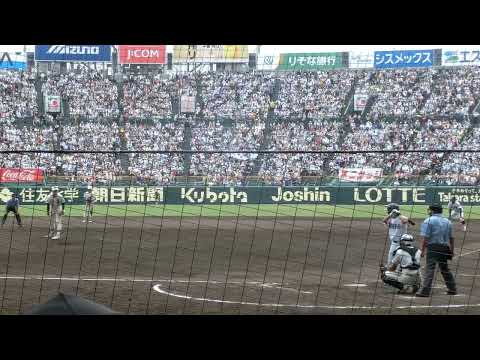 2022高校野球選手権大会 社高校 山本彪真 9回タイムリーヒット