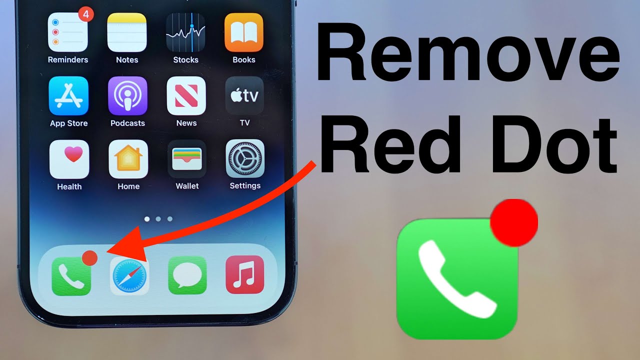 How To Remove Phone Red Dot on iPhone!'s Banner