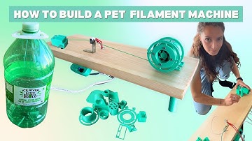 How to build the PETamentor 2 (to make filament for 3D printing)