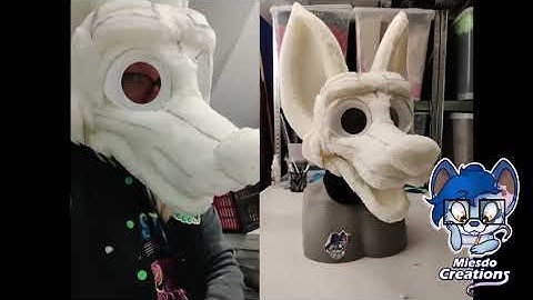 Miesdocreations Fursuit Timelapse - Head part 1 (Coda)