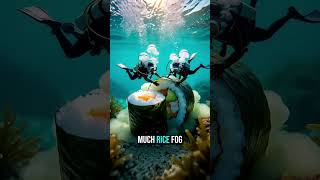 Sushi Submarine Mission #shorts #tinyworkers #cooking #food #ai #japan