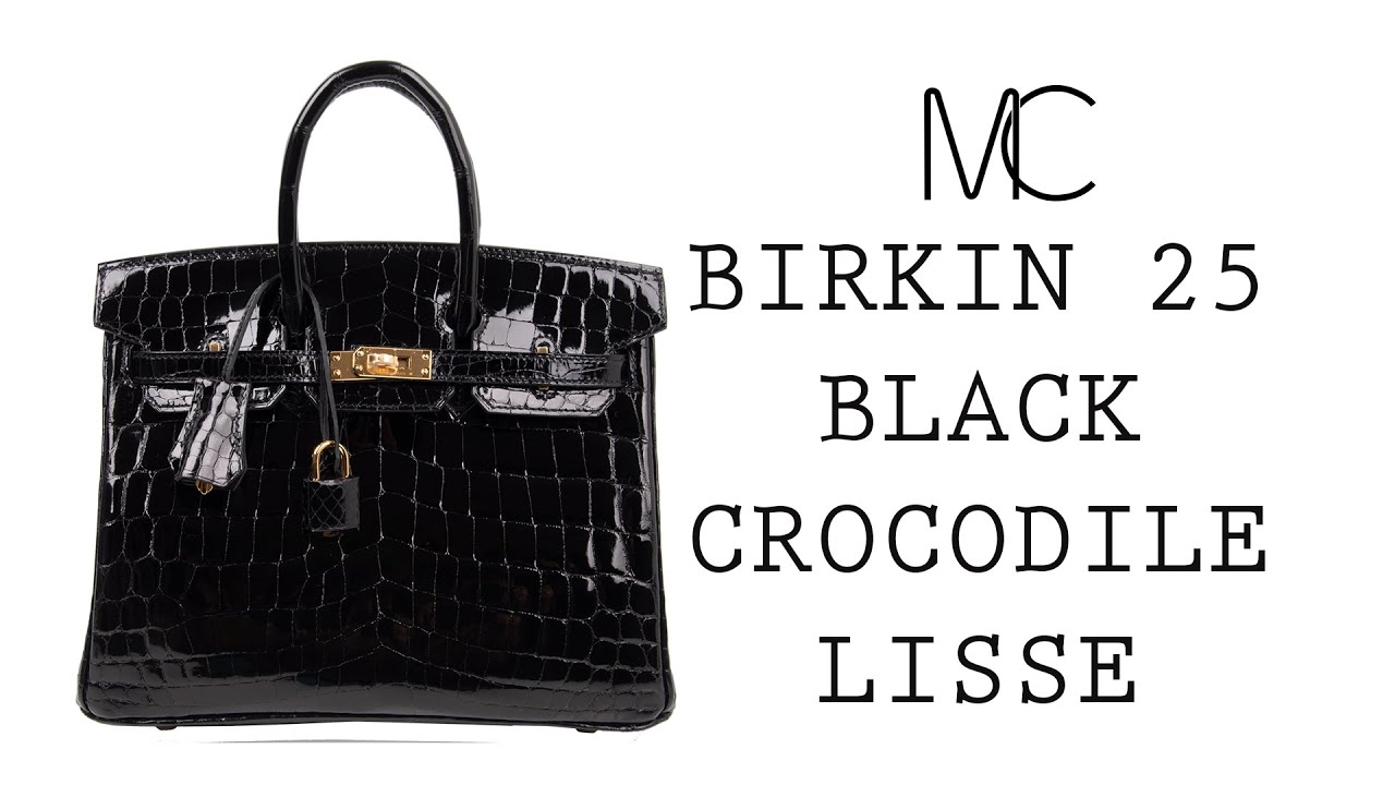 Hermès Birkin 25 Rose Pourpre Crocodile Niloticus Lisse Gold Hardware — The  French Hunter