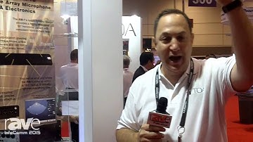 InfoComm 2015: TOA Introduces Ceiling Mount for AM-1B Beam Steerable Array Microphone