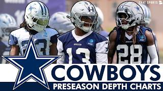 Dallas Cowboys Release SURPRISING Depth Chart Before 2026 NFL Preseason Week 1 vs. Seahawks