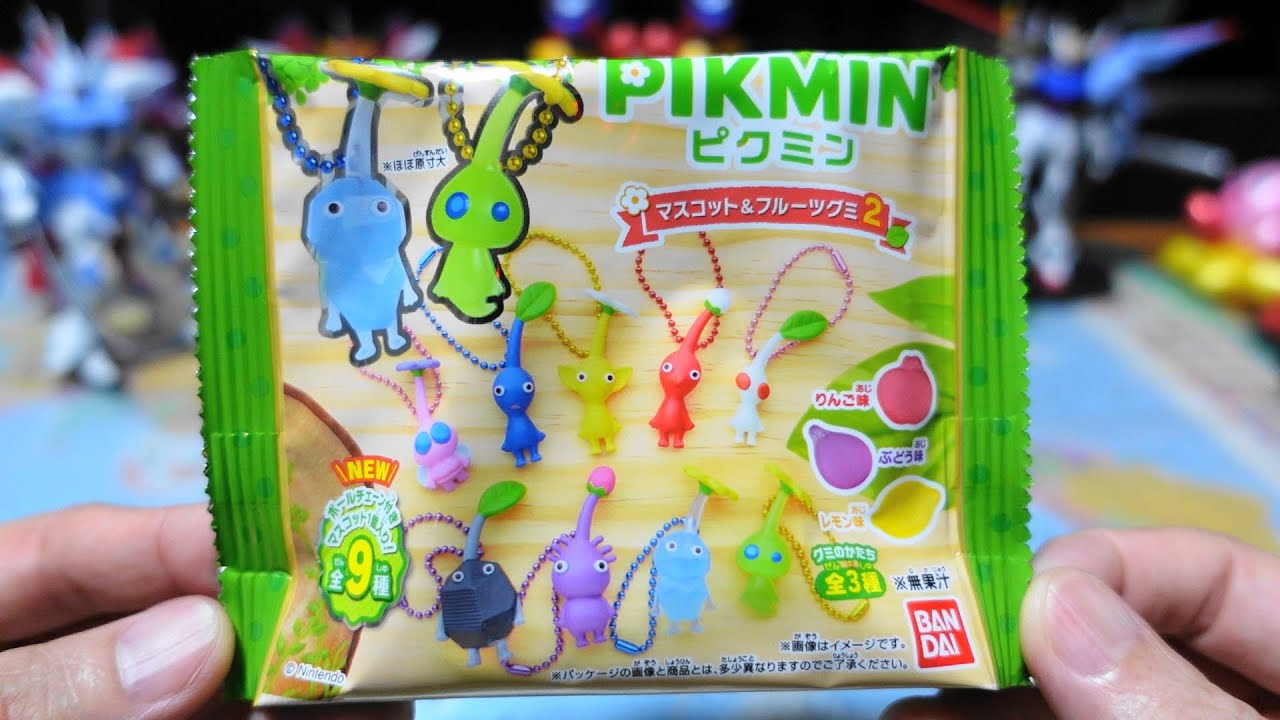 ピクミンマスコット&フルーツグミ2 税込:385円 - YouTube
