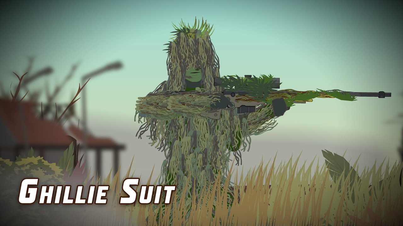 ⁣The Ghillie Suit (Sniper Tech)