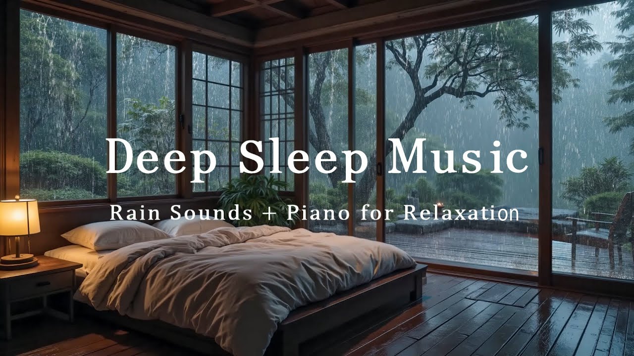 Sleep Music 10 Hours NO ADS for Deep Sleep | Soothing Piano & Rain ...