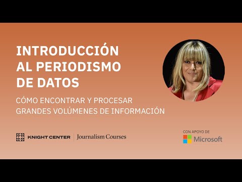 Introducción al periodismo de datos | REGÍSTRATE AHORA!