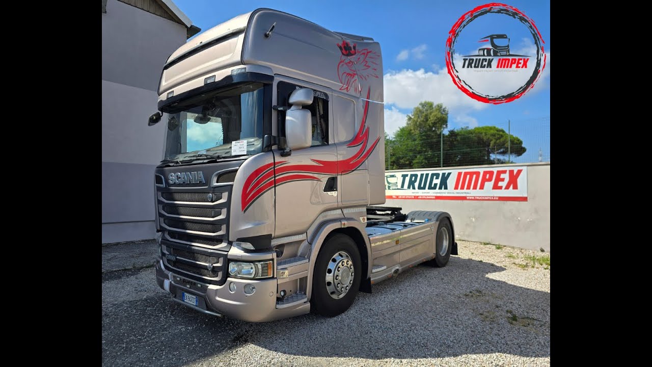 Trattore Stradale Scania R 580, Topline, Retarder, Clima, Lega