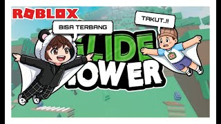Seru Banget..!! Aku Dan Acong Bisa Terbang Di Tower Roblox Ini @Acong-Karbu
