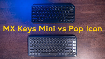 Which to Buy? Logitech MX Keys Mini vs Pop Icon Keyboard