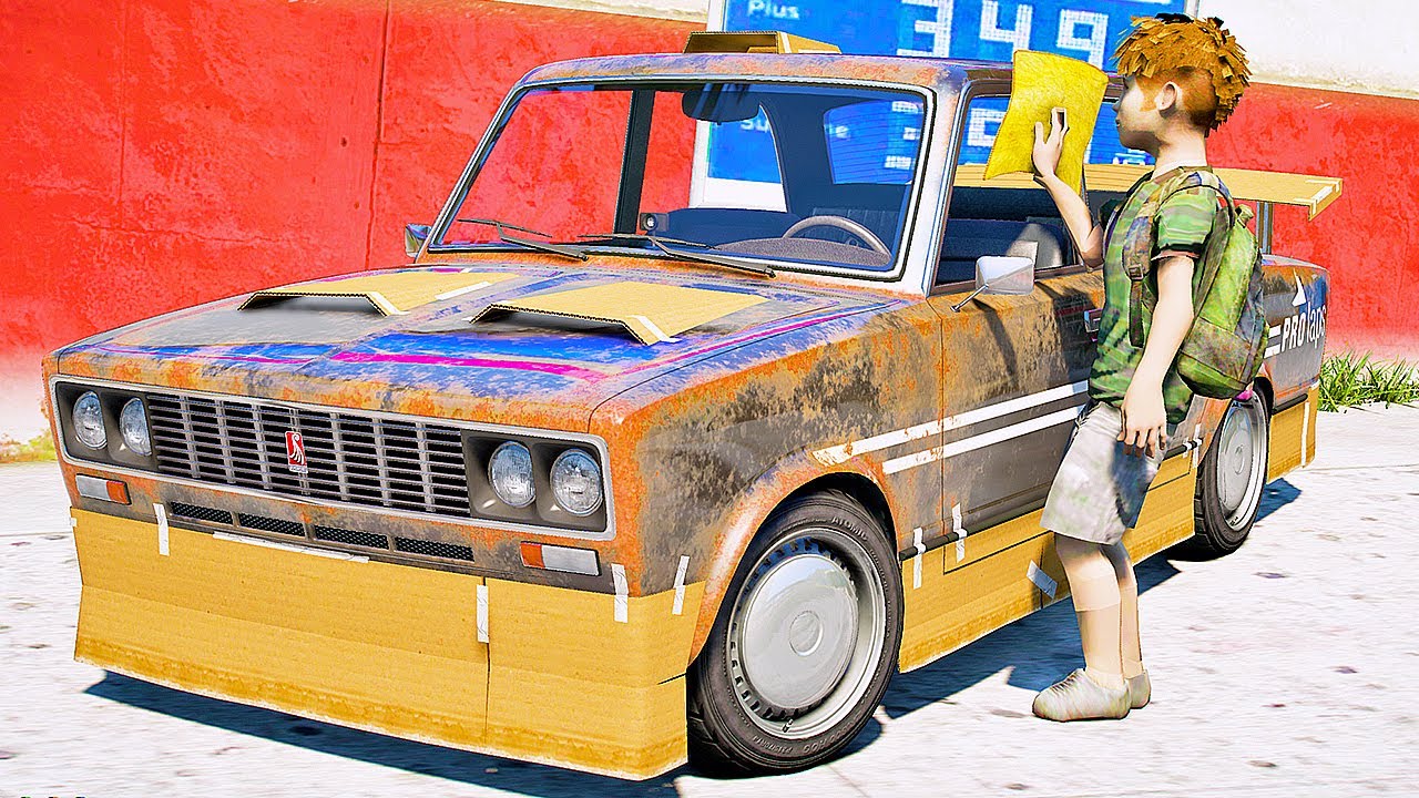 ШКОЛЬНИК сделал КОЛХОЗ ТЮНИНГ ДЕДУ на ВАЗ 2106.. - РЕАЛЬНАЯ ЖИЗНЬ ...