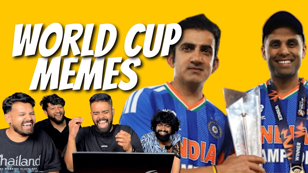 CRICKET MEME REACTION #46 | T20 World Cup One Tip Out