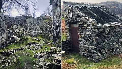 Abandoned Buildings & Quarry - Tilberthwaite - Lake District