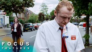 Shaun of the Dead | Shaun Goes to the Shop Unaware of the Zombies (Full Scene)