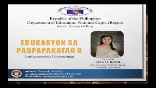 DepEd Pasay EsP8-Q3-W3