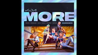 [1 HOUR LOOP / 1 시간] K/DA - MORE ft. Madison Beer, (G)I-DLE, Lexie Liu, Jaira Burns, Seraphine