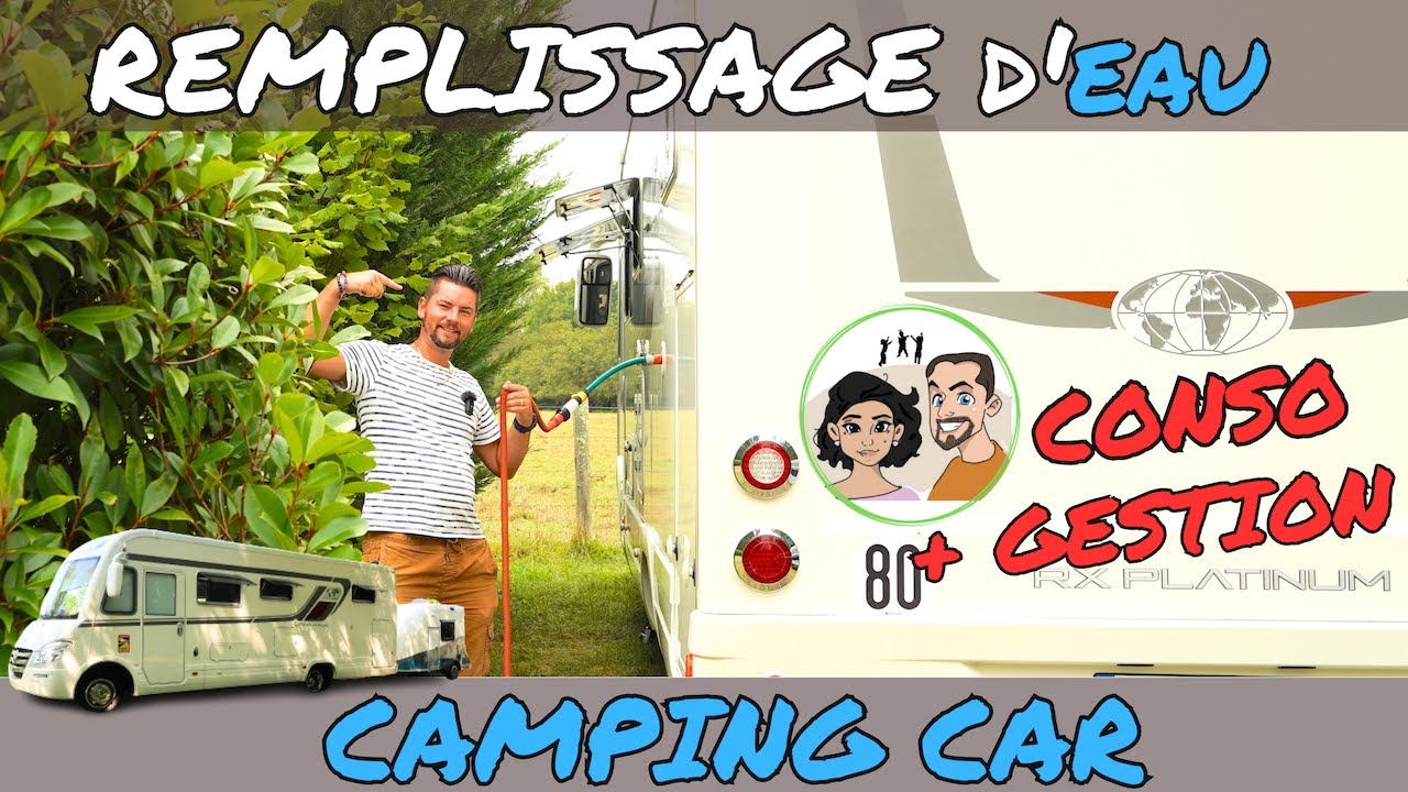 Bouchon remplissage eau Camping Car Gardena