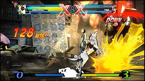 UMVC3 - Amaterasu 13 Glaive Strike Combo
