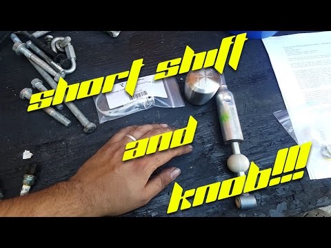 short-shift-kit-and-shift-knob-for-e36-[installation]