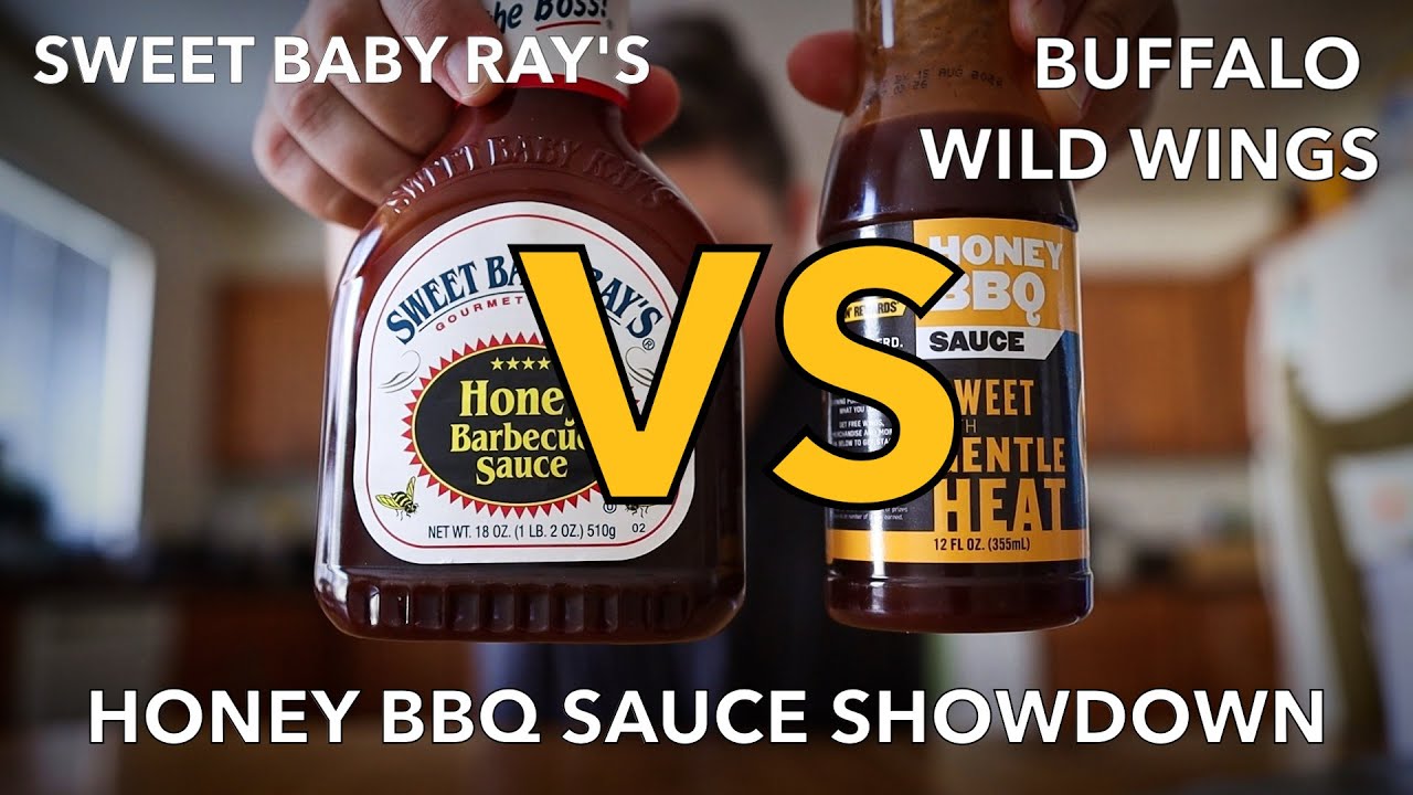 Honey Barbecue SAUCE SHOWDOWN | Sweet Baby Ray's VS Buffalo Wild Wings ...