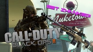 Call of Duty Black ops 2 Quick Scope No scope vs tons of Bots!