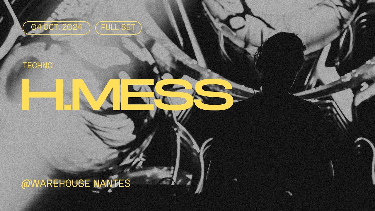 H.MESS at Warehouse, in Nantes, France for ENIGMA