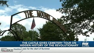 The Castle gives cemetery tour on hidden history of the revolutionary war