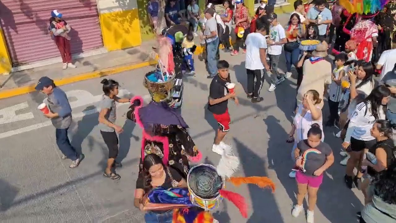 GRAN BRINCO DE CHINELOS  CARNAVAL  JIUTEPEC MORELOS 2025