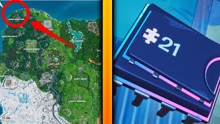 FORTBYTE 21 Location FOUND INSIDE A METAL LLAMA BUILDING