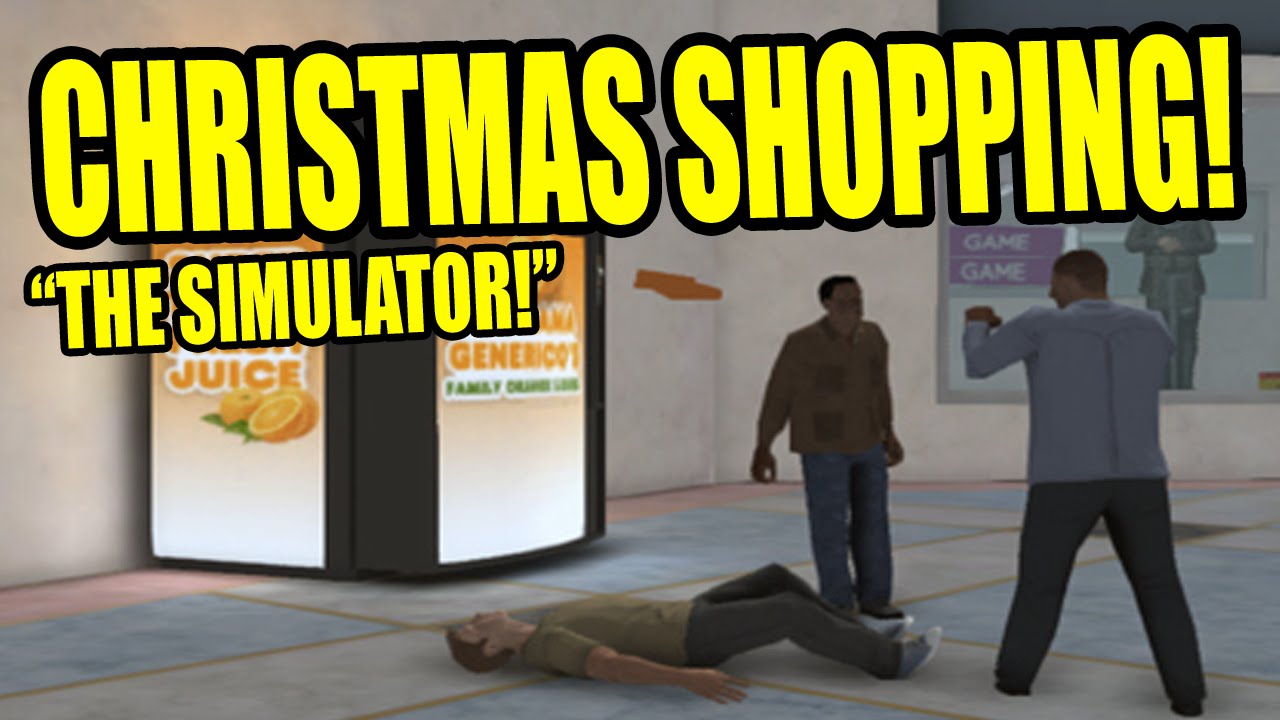 Christmas Shopper Simulator! | EVERYTHING GOES WRONG! | "Funny Moments"