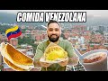 Probando COMIDA típica VENEZOLANA en Caracas, Venezuela! 🇻🇪