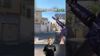 Snappi - Absolutely Insane M4A4 Ace! 😱 #cs2 #csgo #cs2moments #faceit #faceitlvl10 #shorts