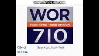 WOR 710 WOR New York, NY TOTH ID at 8:00 p.m. 10/17/2014